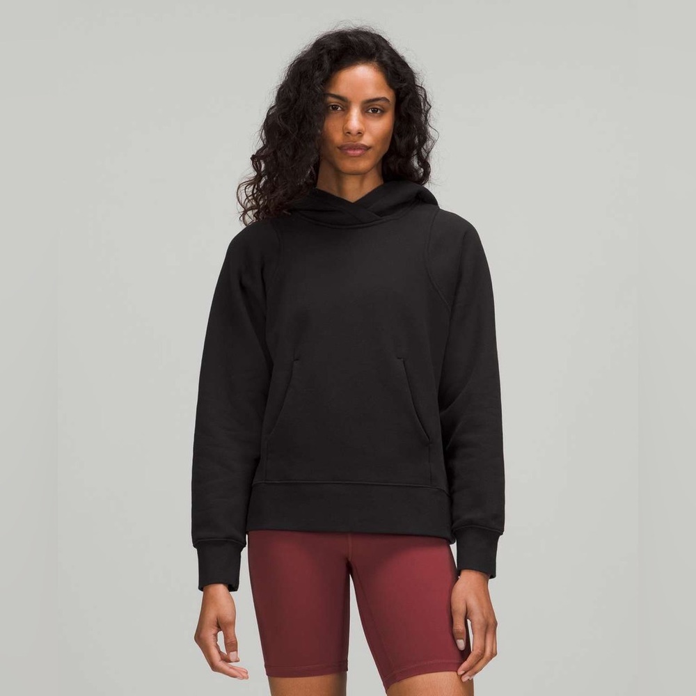 Women's Lululemon Loungeful Hoodie, black, size: 6